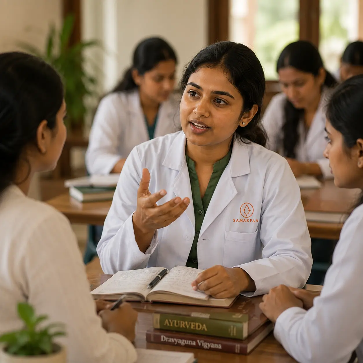 Samarpan interns and volunteers